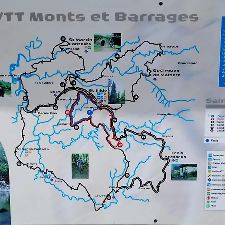 Le Miraillet, Holiday home Saint-Illide